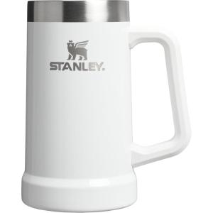Stanley Stay-Chill Beer Stein 24 oz | Heavy Duty Big Grip Handle | Beer Tumbler Drink Cup, Holds 2 Cans | Insulated Stainless Steel Party Mug | BPA-Free(Frost Gloss)