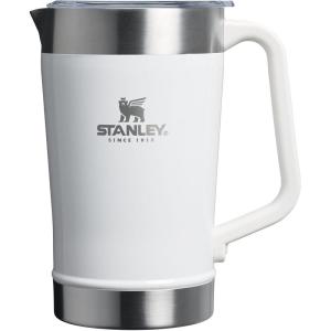 Stanley Stay-Chill Pitcher 64 oz | Cold Water, Beer, and Drink Pitcher with Lid | Large Capacity Durable Beverage Container with Handle | Insulated Stainless Steel | BPA-Free(Frost Gloss)