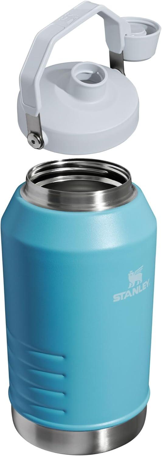 imageStanley IceFlow Fast Flow Jug with Handle 64 oz  Twist On Angled Spout Lid  Leakproof for Travel and Sports  Insulated Stainless Steel  BPAFree  BlackPool
