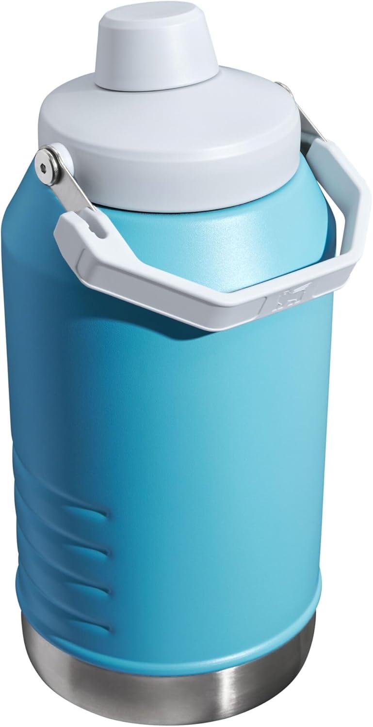 imageStanley IceFlow Fast Flow Jug with Handle 64 oz  Twist On Angled Spout Lid  Leakproof for Travel and Sports  Insulated Stainless Steel  BPAFree  BlackPool