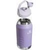 Stanley IceFlow Fast Flow Jug with Handle 64 oz | Twist On Angled Spout Lid | Leakproof for Travel and Sports | Insulated Stainless Steel | BPA-Free | Black(Lavender)