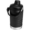 Stanley IceFlow Fast Flow Jug with Handle 64 oz | Twist On Angled Spout Lid | Leakproof for Travel and Sports | Insulated Stainless Steel | BPA-Free | Black(Black)