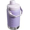 Stanley IceFlow Fast Flow Jug with Handle 64 oz | Twist On Angled Spout Lid | Leakproof for Travel and Sports | Insulated Stainless Steel | BPA-Free | Black(Lavender)