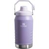 Stanley IceFlow Fast Flow Jug with Handle 64 oz | Twist On Angled Spout Lid | Leakproof for Travel and Sports | Insulated Stainless Steel | BPA-Free | Black(Lavender)