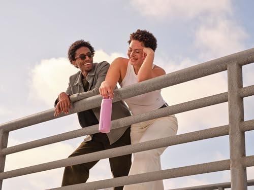 imageStanley IceFlow Cap and Carry Water Bottle Wide Mouth Twist Lid Lightweight amp Leakproof for Travel amp Sports Insulated Stainless Steel BPAFreeAsh