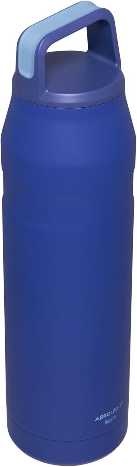 imageStanley IceFlow Cap and Carry Water Bottle Wide Mouth Twist Lid Lightweight amp Leakproof for Travel amp Sports Insulated Stainless Steel BPAFreeLapis