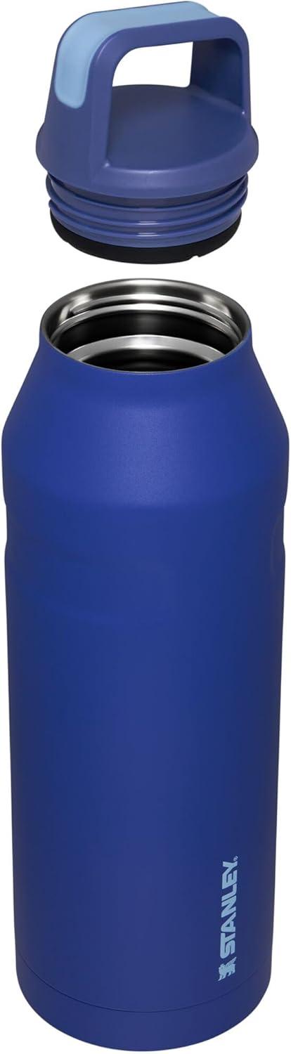 imageStanley IceFlow Cap and Carry Water Bottle Wide Mouth Twist Lid Lightweight amp Leakproof for Travel amp Sports Insulated Stainless Steel BPAFreeLapis