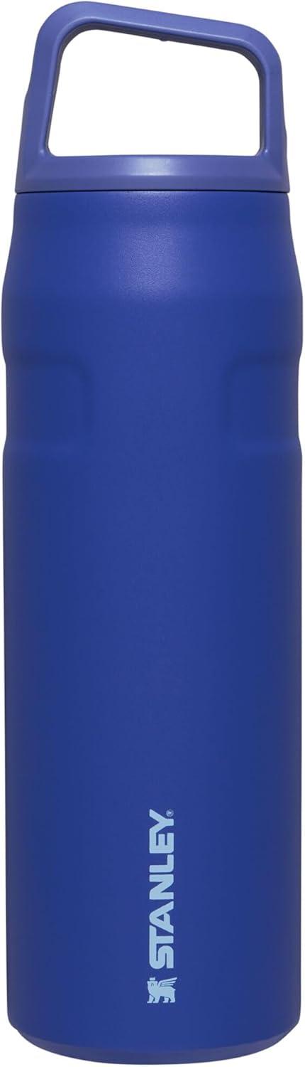 imageStanley IceFlow Cap and Carry Water Bottle Wide Mouth Twist Lid Lightweight amp Leakproof for Travel amp Sports Insulated Stainless Steel BPAFreeLapis