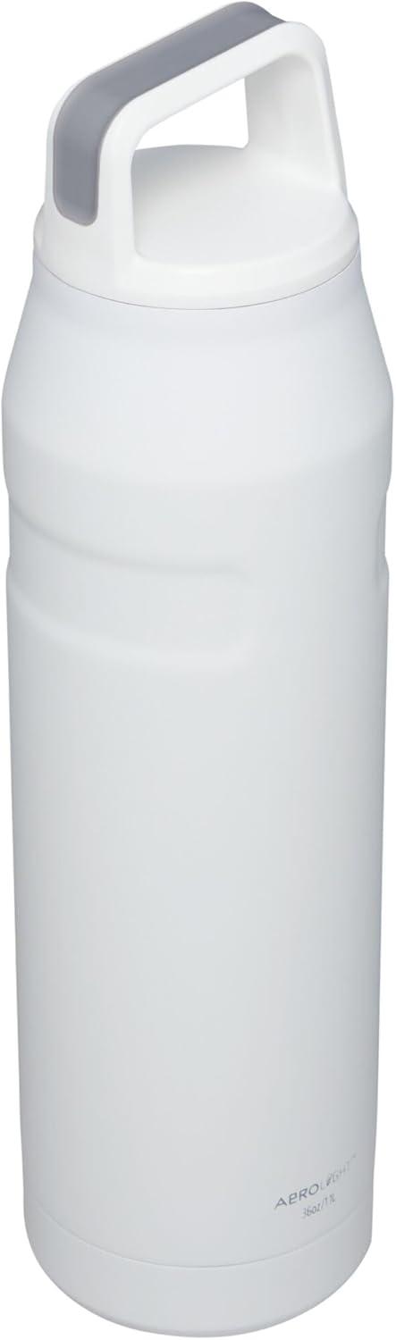 imageStanley IceFlow Cap and Carry Water Bottle Wide Mouth Twist Lid Lightweight amp Leakproof for Travel amp Sports Insulated Stainless Steel BPAFreePolar