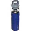 Stanley IceFlow Cap and Carry Water Bottle | Wide Mouth Twist Lid | Lightweight & Leakproof for Travel & Sports | Insulated Stainless Steel | BPA-Free(Lapis Glimmer)