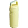 Stanley IceFlow Cap and Carry Water Bottle | Wide Mouth Twist Lid | Lightweight & Leakproof for Travel & Sports | Insulated Stainless Steel | BPA-Free(Pomelo)