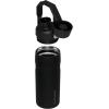 Stanley IceFlow Fast Flow Water Bottle 16 oz | Angled Spout Lid | Lightweight and Leakproof for Travel and Sports | Insulated Stainless Steel | BPA-Free | Black