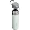 Stanley Quick Flip GO Water Bottle 24 oz | Push Button Lid | Leakproof and Packable for Travel and Sports | Insulated Stainless Steel | BPA-Free | Mist(24 Ounces)