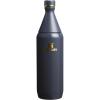 Stanley All Day Slim Bottle 34 oz | Twist off Lid with Leakproof Seal | Slim Design for Travel and Gym | Insulated Stainless Steel Water Bottle | BPA-Free | Twilight Gloss