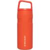 Stanley IceFlow Cap and Carry Water Bottle | Wide Mouth Twist Lid | Lightweight & Leakproof for Travel & Sports | Insulated Stainless Steel | BPA-Free(Tigerlily)