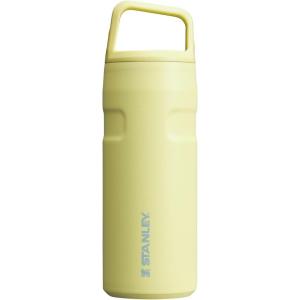 Stanley IceFlow Cap and Carry Water Bottle | Wide Mouth Twist Lid | Lightweight & Leakproof for Travel & Sports | Insulated Stainless Steel | BPA-Free(Pomelo)