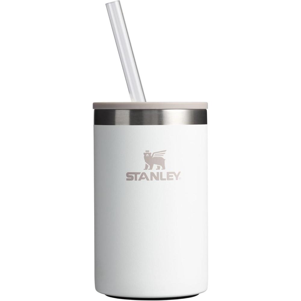 imageSTANLEY Everyday Can Cooler Cup 10 oz  Beer Seltzers Soda and Energy Drinks  Doubles as Tumbler  Insulated Stainless Steel Drink Holder  BPAFree  Frost