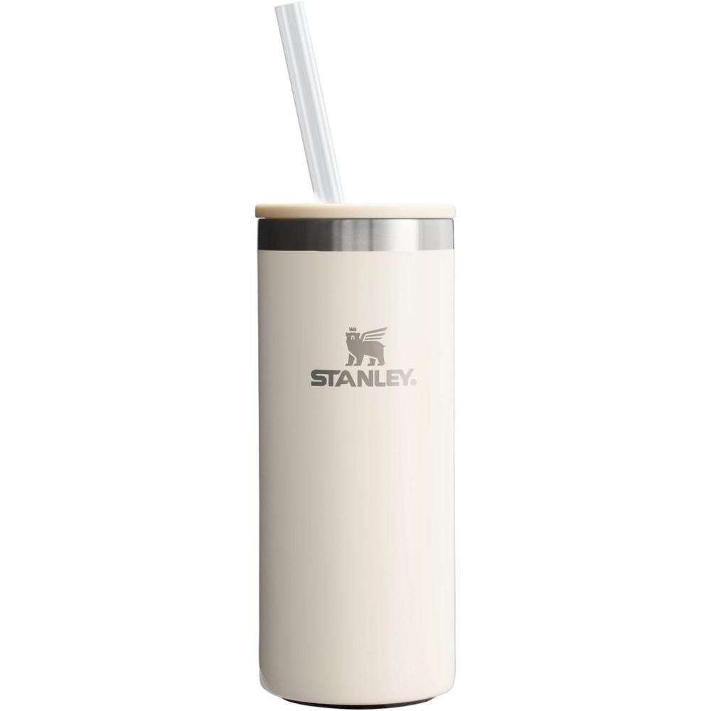 imageStanley Everyday Can Cooler Cup Beer Seltzers Soda and Energy Drinks Doubles as Tumbler Insulated Stainless Steel Drink Holder BPAFreeCream Gloss