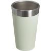 STANLEY Adventure Stacking Beer Pint Glass 16oz | Stackable Drinking Cup for Cold Beverages | Dishwasher Safe | Insulated Stainless Steel Tumbler | BPA-Free | Mist