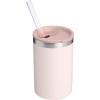 Stanley Everyday Can Cooler Cup | Beer, Seltzers, Soda, and Energy Drinks | Doubles as Tumbler | Insulated Stainless Steel Drink Holder | BPA-Free(Rose Quartz)