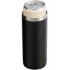 Stanley Everyday Can Cooler Cup 10 oz Slim | Beer, Seltzers, Soda, and Energy Drinks | Doubles as Tumbler | Insulated Stainless Steel Drink Holder | BPA-Free | Matte Black