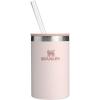 Stanley Everyday Can Cooler Cup | Beer, Seltzers, Soda, and Energy Drinks | Doubles as Tumbler | Insulated Stainless Steel Drink Holder | BPA-Free(Rose Quartz)