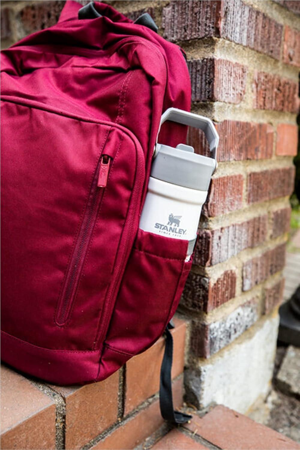 imageSTANLEY IceFlow Flip Straw Water Bottle 22 oz BuiltIn Straw for Travel and Sports Lightweight and Leak Resistant Insulated Stainless Steel BPAFree PolarPolar