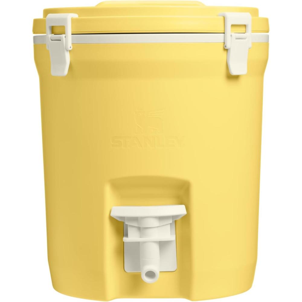 imageStanley Adventure Fast Flow Water Jug 2 Gallon  Leakproof Ice Water Dispenser  Insulated Beverage Cooler  Easy Pour Spigot and Latched Foam Lid  BPAFreeDaffodil