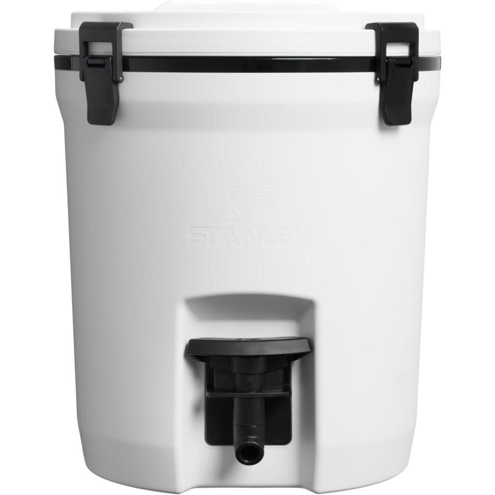 imageStanley Adventure Fast Flow Water Jug 2 Gallon  Leakproof Ice Water Dispenser  Insulated Beverage Cooler  Easy Pour Spigot and Latched Foam Lid  BPAFreeChalk