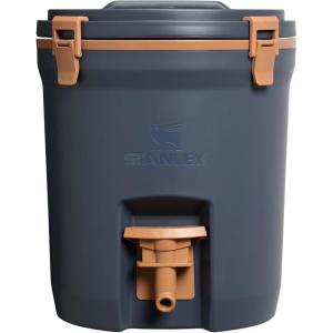 Stanley Adventure Fast Flow Water Jug 2 Gallon | Leakproof Ice Water Dispenser | Insulated Beverage Cooler | Easy Pour Spigot and Latched Foam Lid | BPA-Free(Twilight)