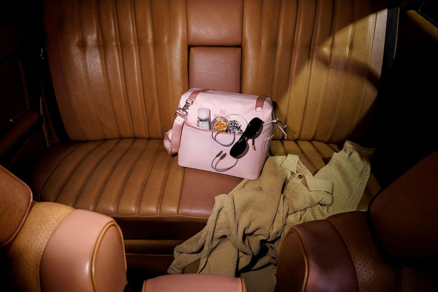 imageStanley All Day Julienne Mini Soft Cooler Bag and Lunch Box 74 Quarts 10 Can Cooler with Handles and Strap Stays Cold for Hours Insulated Travel Bag with Zipper BPAFree Soft OrchidSoft Orchid