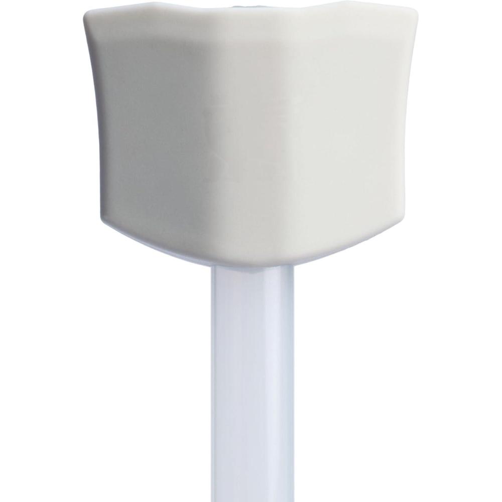 imageStanley Quencher Stay Smooth AntiPucker Straw Topper 2Pack  Ergonomic Sip Through Straw Cap for Tumbler with Handle  Silicone Accessory for Drinking Cup  BPAFreePale Stone