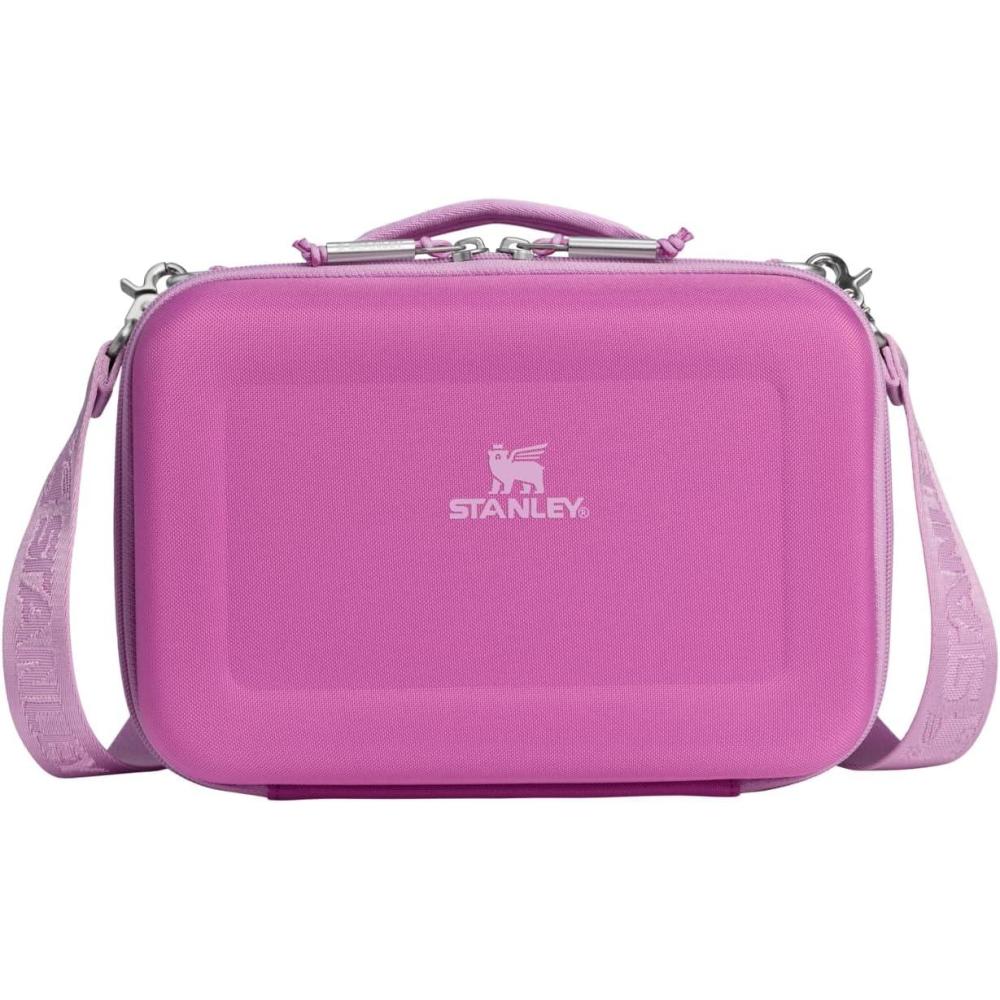 imageSTANLEY All Day Midi Lunch Box 42quart EVA Insulated Lunch Bag Crush Resistant Adjustable Strap BPAFree Purple DustDark Blossom