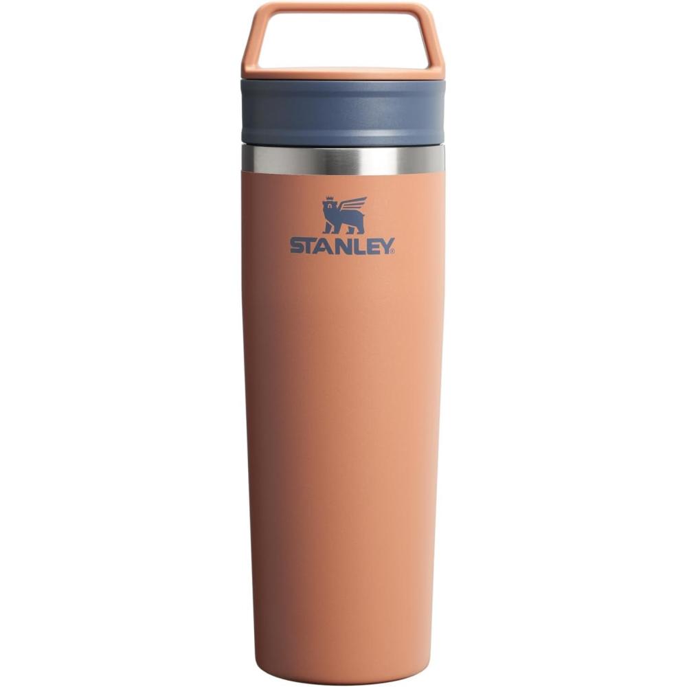 imageSTANLEY Cafe To Go Travel Mug 20 oz  Leakproof TwoPart Drink Through Lid  Tumbler Cup for Coffee Tea and Drinks  Insulated Stainless Steel Coffee Mug  BPAFree  Toast