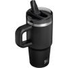 STANLEY Quencher ProTour Flip Straw Tumbler with Leakproof Lid | Built-In Straw & Handle | Cupholder Compatible for Travel | Insulated Stainless Steel Cup | BPA-Free(Black 2.0)