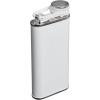 Stanley Classic Easy Fill Wide Mouth Flask 8 oz | Leakproof Hip Flask | Hinge Connected Never Lose Cap | Insulated Stainless Steel Liquor Container | BPA-Free | Hammertone Frost(Hammertone Frost)