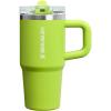 STANLEY Quencher ProTour Flip Straw Tumbler with Leakproof Lid | Built-In Straw & Handle | Cupholder Compatible for Travel | Insulated Stainless Steel Cup | BPA-Free(Chartreuse)