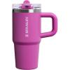 STANLEY Quencher ProTour Flip Straw Tumbler with Leakproof Lid | Built-In Straw & Handle | Cupholder Compatible for Travel | Insulated Stainless Steel Cup | BPA-Free(Dark Blossom)