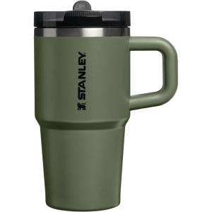 STANLEY Quencher ProTour Flip Straw Tumbler with Leakproof Lid | Built-In Straw & Handle | Cupholder Compatible for Travel | Insulated Stainless Steel Cup | BPA-Free(Dried Pine)
