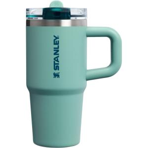 STANLEY Quencher ProTour Flip Straw Tumbler with Leakproof Lid | Built-In Straw & Handle | Cupholder Compatible for Travel | Insulated Stainless Steel Cup | BPA-Free(Spring Green)